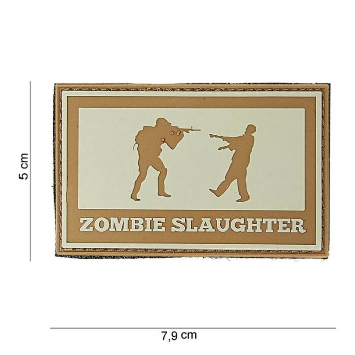  Embleem 3D PVC Zombie Slaughter
