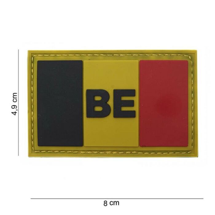 Embleem 3D PVC Belgie Groot BE