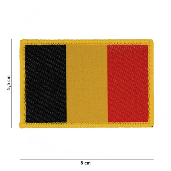Embleem stof fijn België