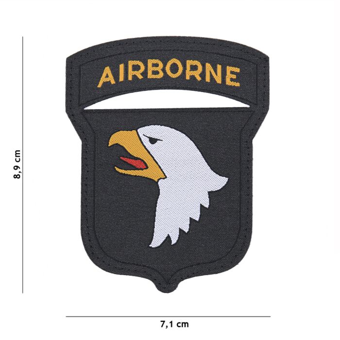 Embleem stof fijn geweven 101st. Airborne