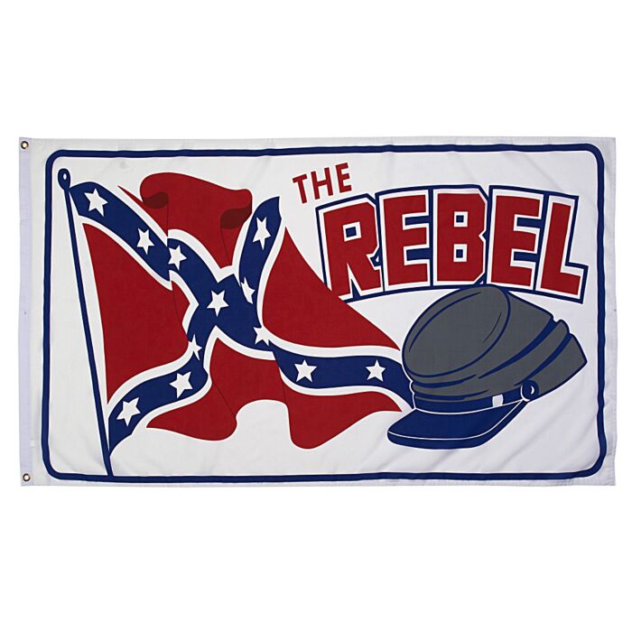  vlag Rebel With Cap