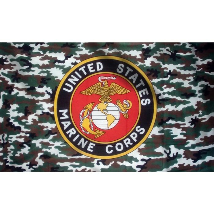 Vlag US Marine Corps camo