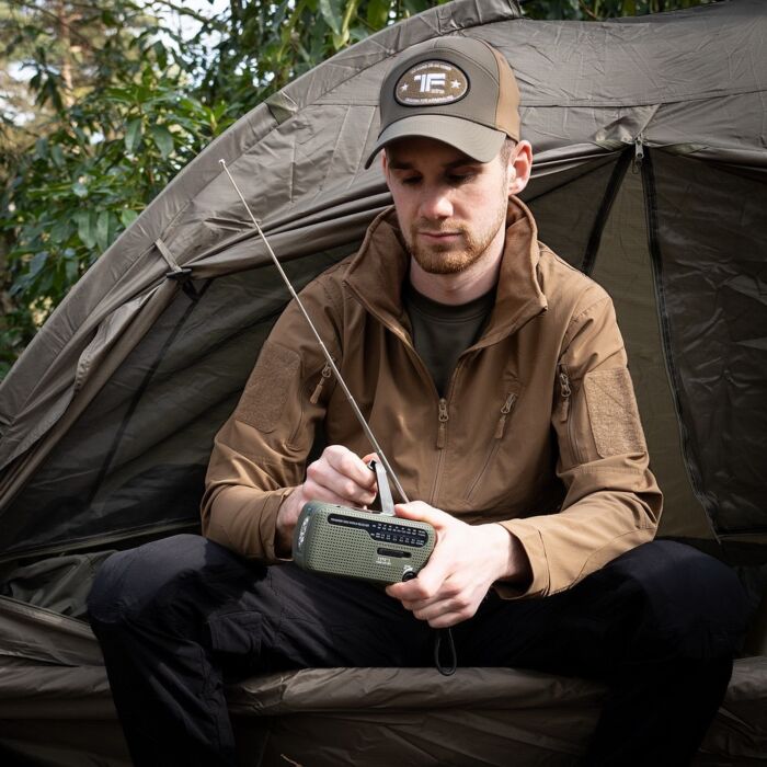 Fosco Prepper Noodradio incl. zaklamp en powerbank SW1/SW2/FM/AM