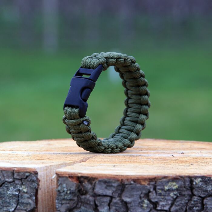 BCB Paracord 9 inch groen
