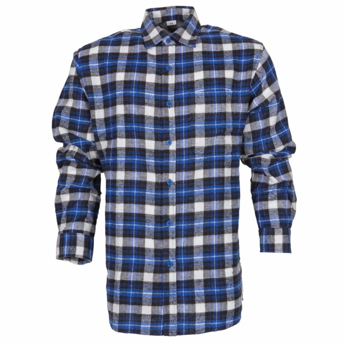 Life-Line Rubens ruitoverhemd navy