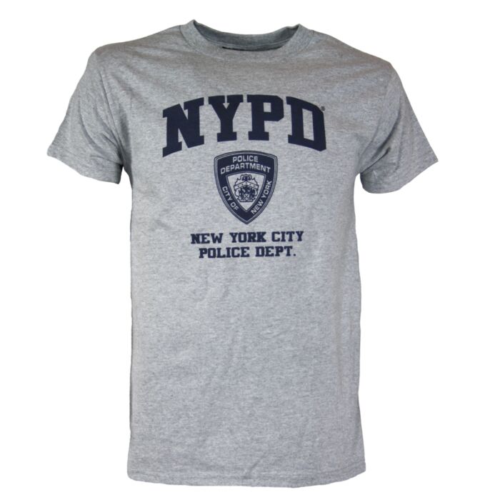 T-shirt NYPD grey