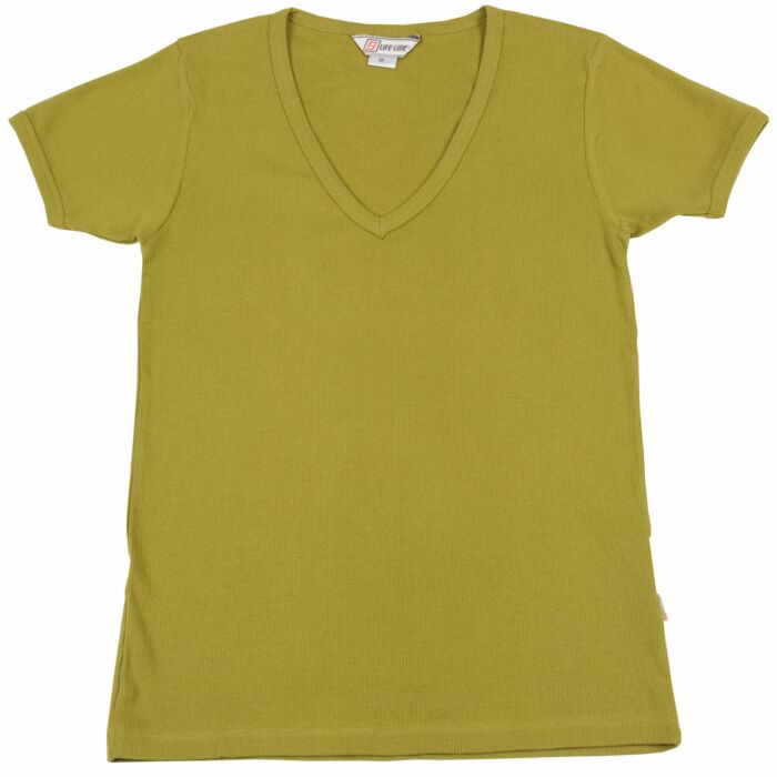 Life-Line Sneak rib t-shirt olive