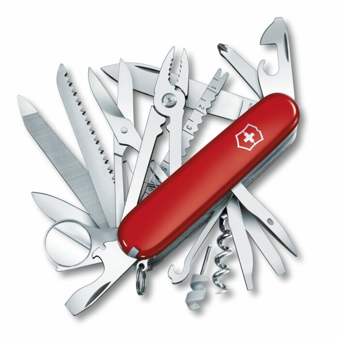 Victorinox zakmes SwissChamp 33 functies rood 