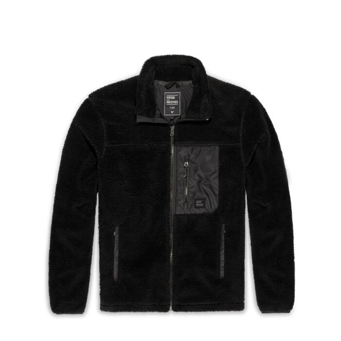 Vintage Industries Kodi Fleece Jacket black