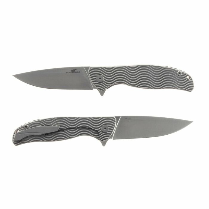 Black Eagle Zakmes Wave Full Titanium Flipper