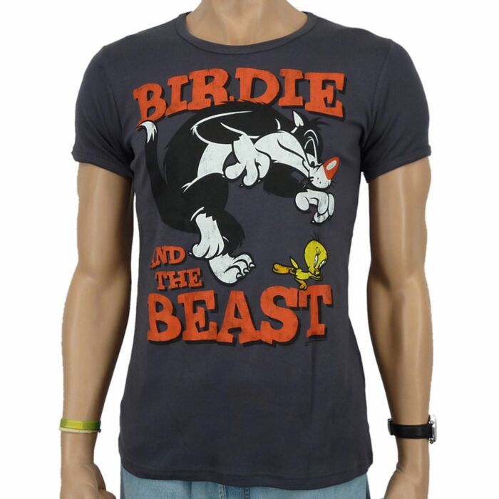 Fun t-shirt LT Birdie and the Beast heren