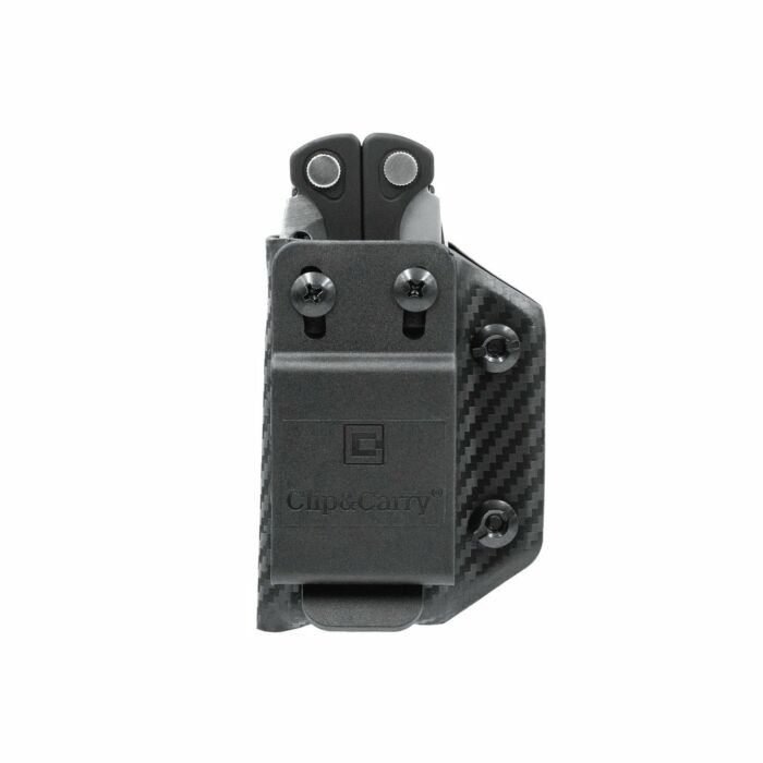 Clip & Carry Kydex Sheath CF-Black Leatherman Charge+