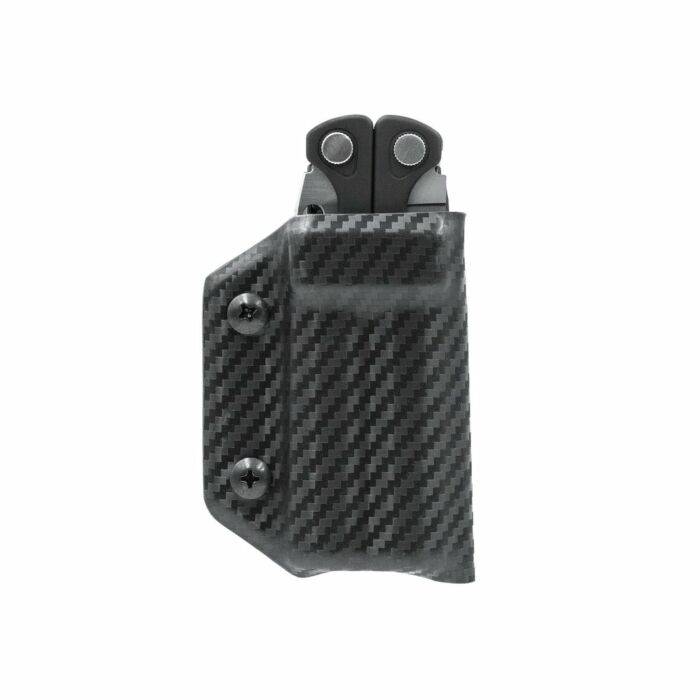 Clip & Carry Kydex Sheath CF-Black Leatherman Charge+