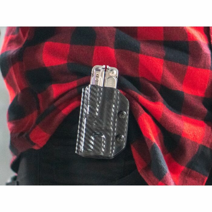 Clip & Carry Kydex Sheath CF-Black Leatherman FREE P2