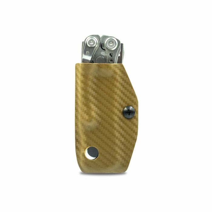 Clip & Carry Kydex Sheath CF-Brown Leatherman Skeletool