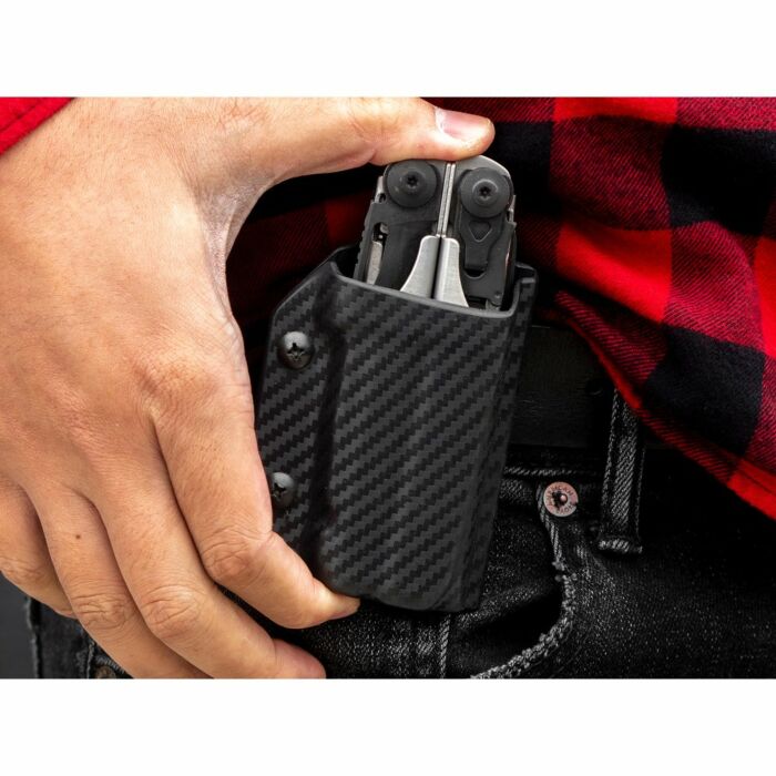 Clip & Carry Kydex Sheath CF-Black Leatherman Surge
