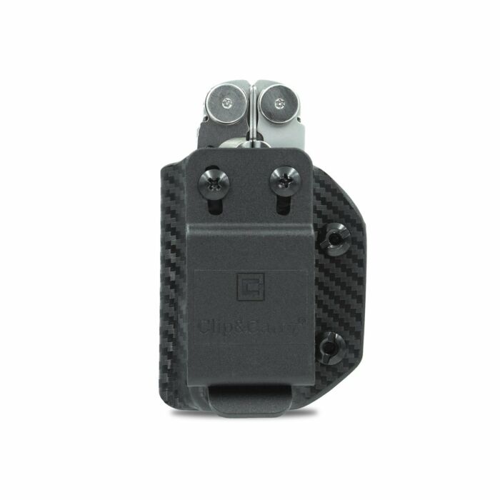 Clip & Carry Kydex Sheath CF-Black Leatherman Wave