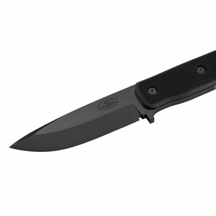 Fällkniven Outdoormes Survival Knife, Black Blade, Zytel sheath