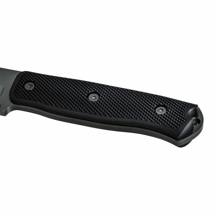 Fällkniven Outdoormes Survival Knife, Black Blade, Zytel sheath