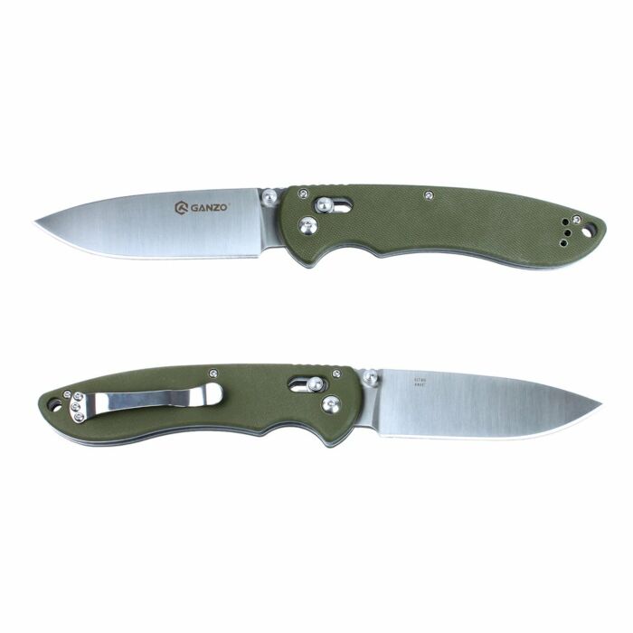 Ganzo Zakmes Firebird Eenhandsmes G740 Green PE