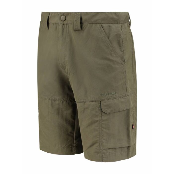 Life-Line Dibo Active Nylon Shorts army green