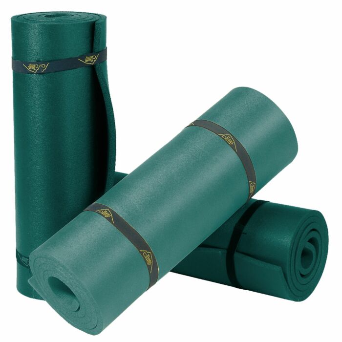 Basecamp slaapmatje 180X50X1,2 cm. groen