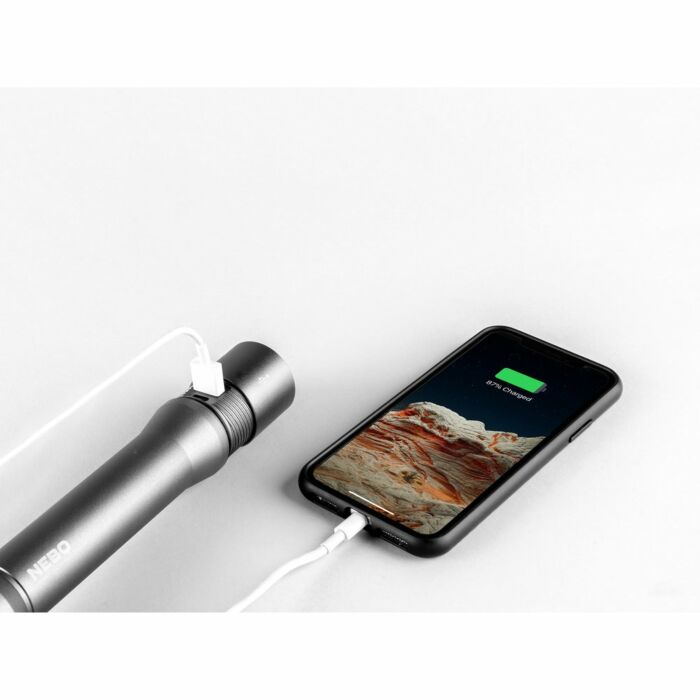 Nebo Zaklamp Davinci 5000 lumen Oplaadbaar + Powerbank