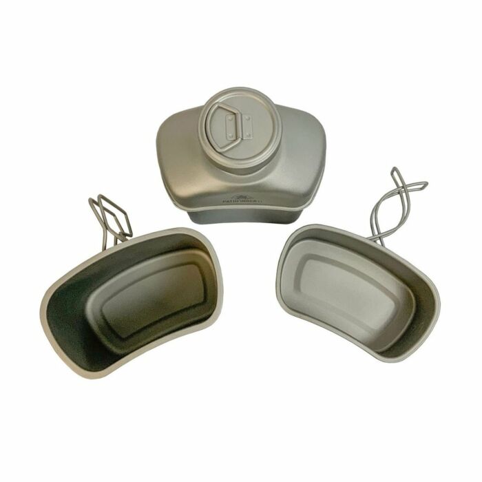 Pathfinder Titanium Veldfles Kookset (1,1L)