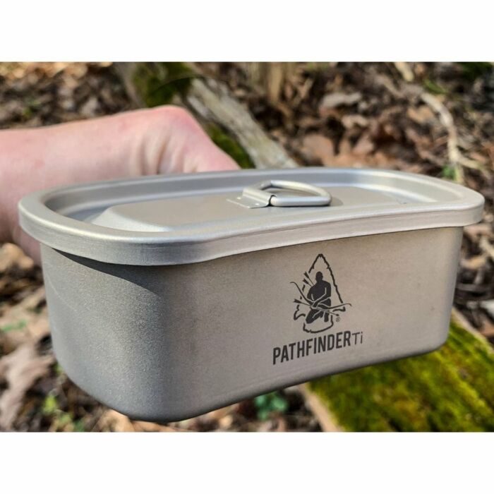 Pathfinder Titanium Veldfles Kookset (1,1L)