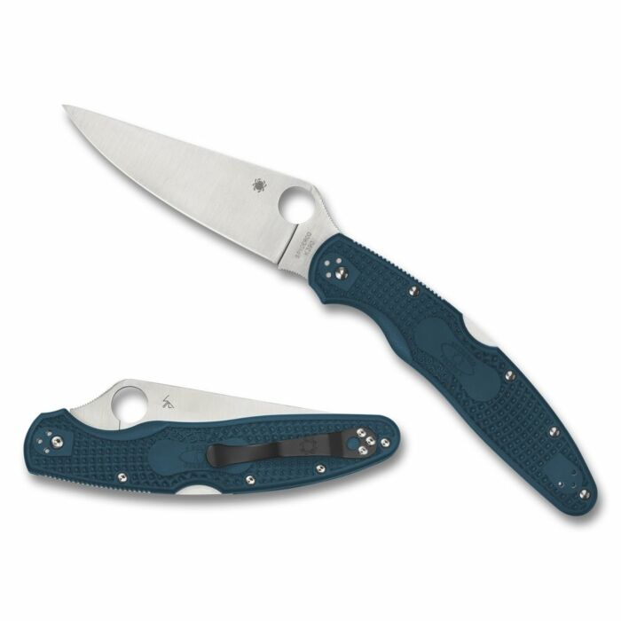 Spyderco Zakmes Police 4 Lightweight Blue K390 PE