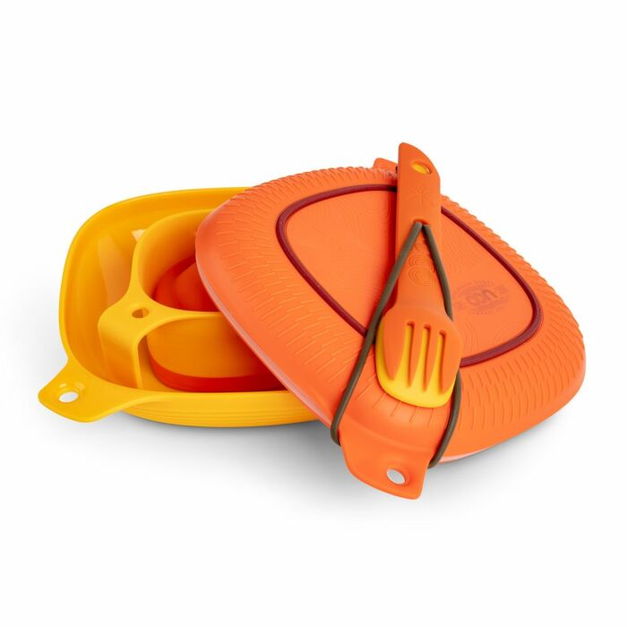 UCO Mess Kit 6-Delig Geel-Oranje 