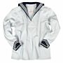 Mil-Tec Matrozen shirt wit/blauw