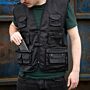 Fostex Reporter vest zwart