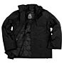 Fostex security parka jas zwart