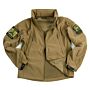 101inc Softshell Jacket Tactical khaki