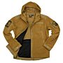 101inc Heavy Duty hooded fleece jack coyote