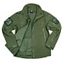 101inc Heavy Duty fleece jack groen