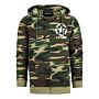 Fostex Hoodie met rits Allied Star U.S. Army camo