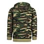 Fostex Hoodie with zipper Allied Star-Willy jeep camo