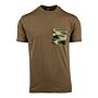 Fostex T-shirt camo pocket coyote