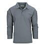 101inc Tactical polo Quick dry lange mouw Wolf Grey