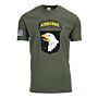 Fostex T-shirt USA 101st Airborne groen