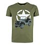 Fostex Kinder t-shirt Jeep Groen