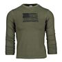 Fostex Kinder Long Sleeve T-shirt USA groen