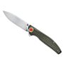 Black Fox Zakmes Artia OD Groen Micarta