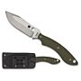 Spyderco Outdoormes Stok Bowie OD Green 8Cr13MoV PE