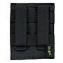 101inc Double Elastic pistol mag pouch zwart