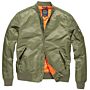 Vintage Industries Welder all season bomberjacket Light Olive