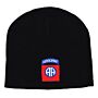 Fostex Beanie muts 82ND Airborne zwart