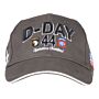 Baseball cap D-Day Normandy Grijs